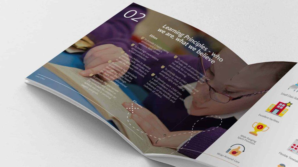 Ellesmere College Lower School Brochure Spread