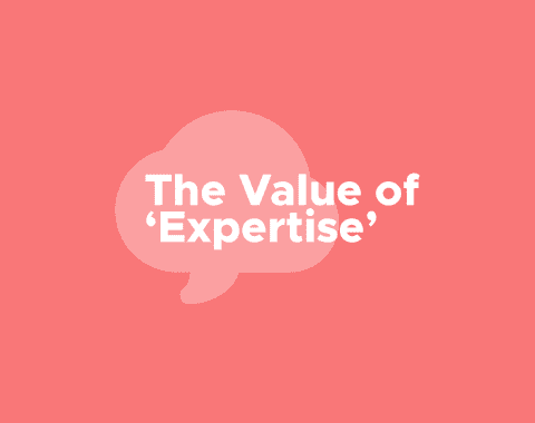 The value of expertise