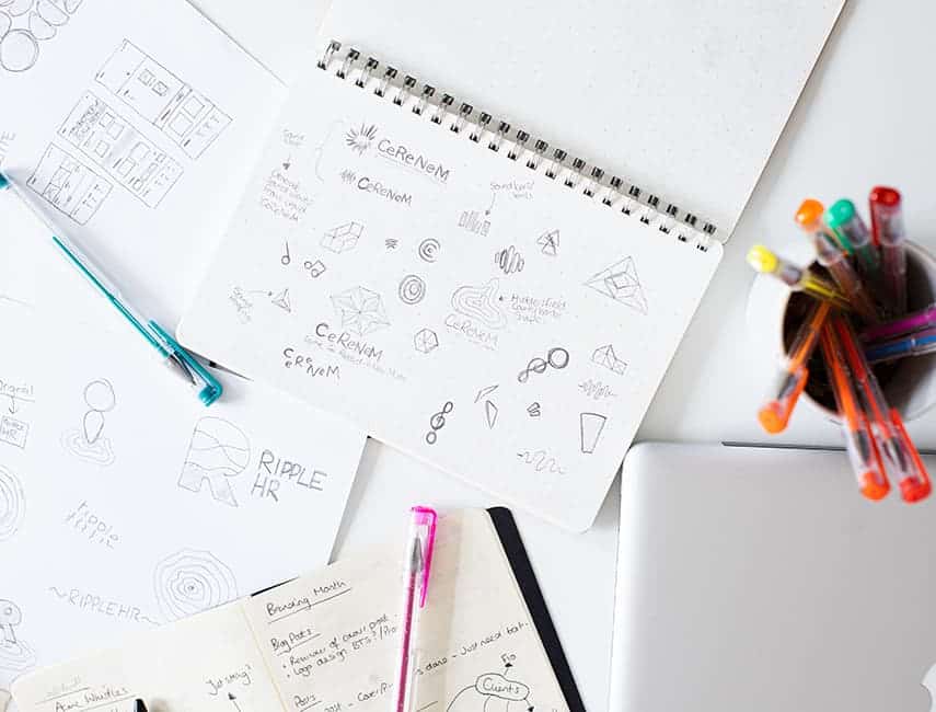 The logo process