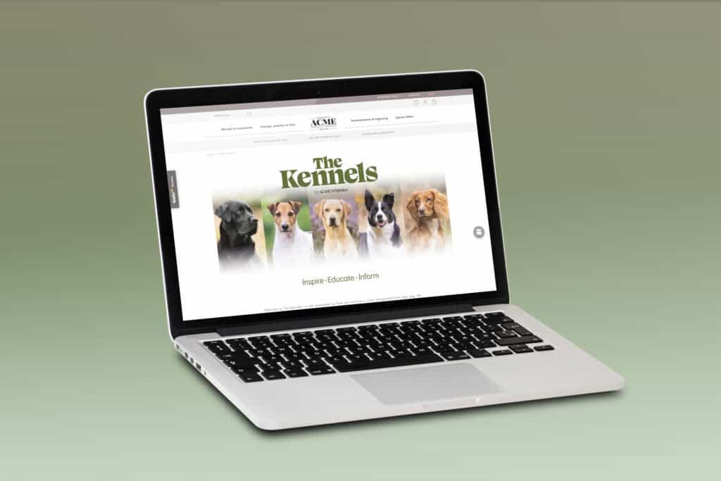 Acme Whistles - The Kennels Website Elements