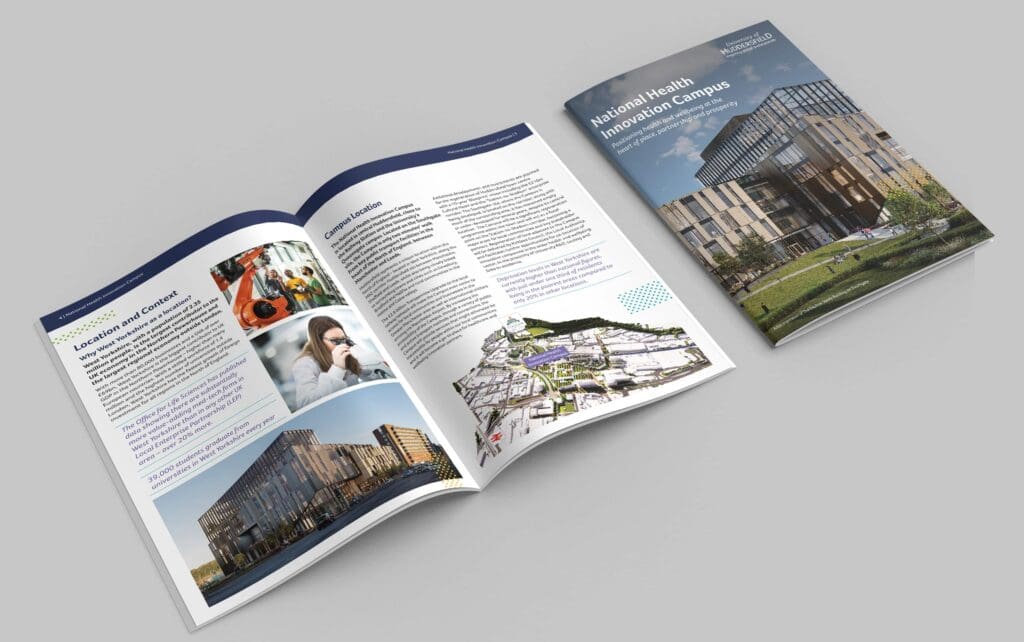 University of Huddersfield National Health and Innovation Brochure