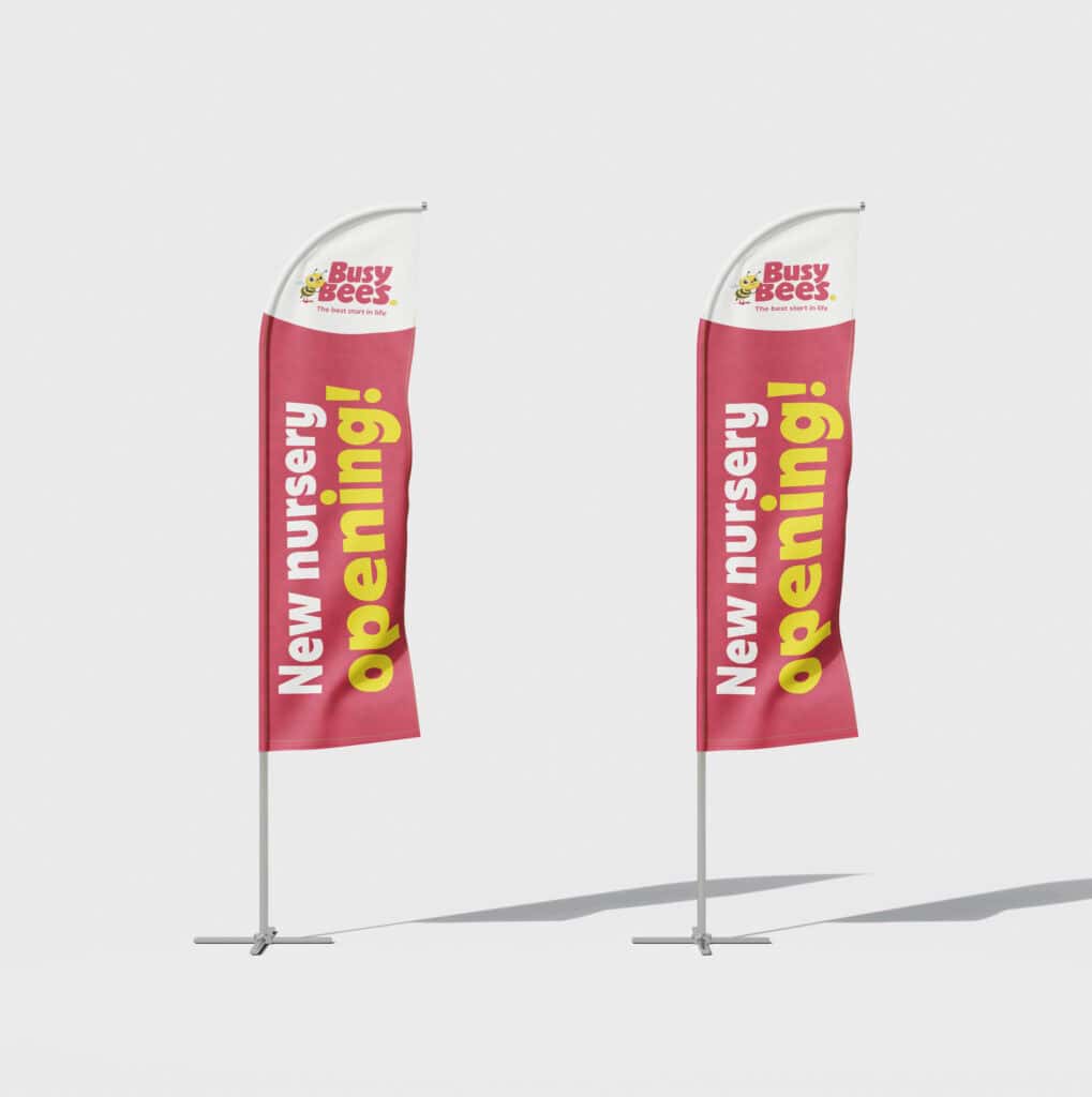 Busy Bees Flags