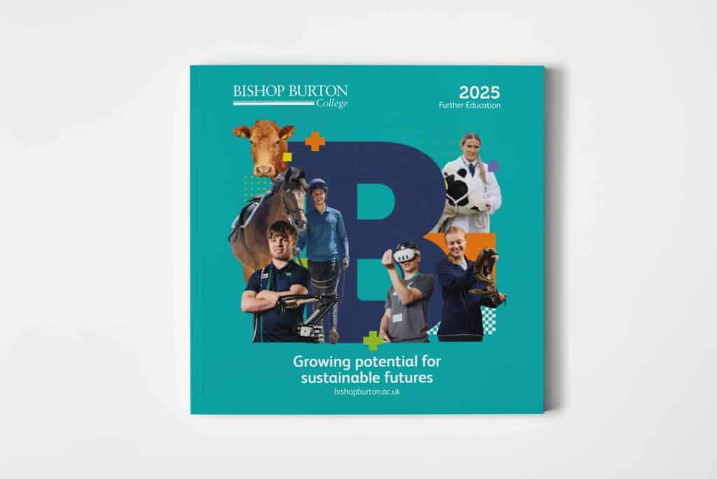 Bishop Burton College Prospectus Cover 2025